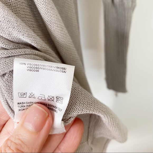 Y London Zipper Oversized Flowy Cardigan Lagenlook Medium - Picture 7 of 8